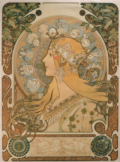 Zodiac av Alphonse Mucha