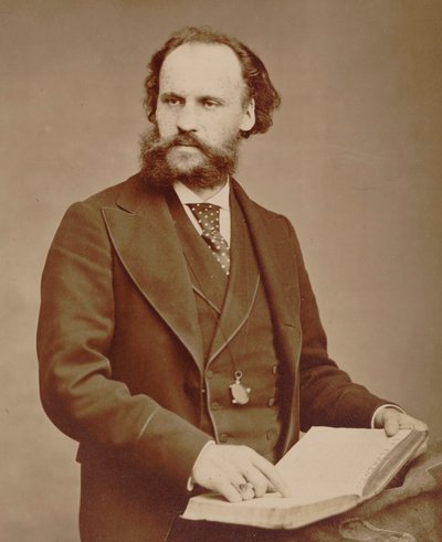 Portrett av komponisten Charles Lenepveu 1840-1910, 1875. av Alphonse Terpereau