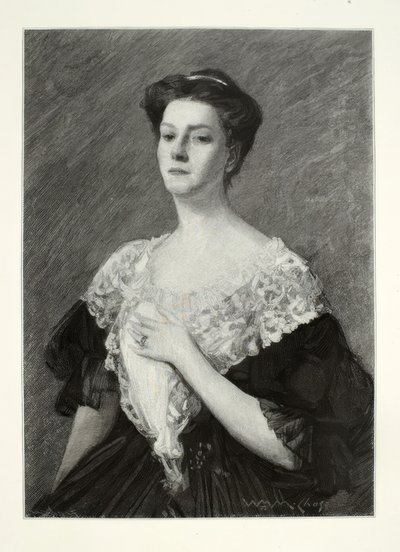 Portrett av en kvinne av Alsace Henry Wolf