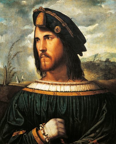 Portrett av Cesare Borgia (Roma av Altobello Melone