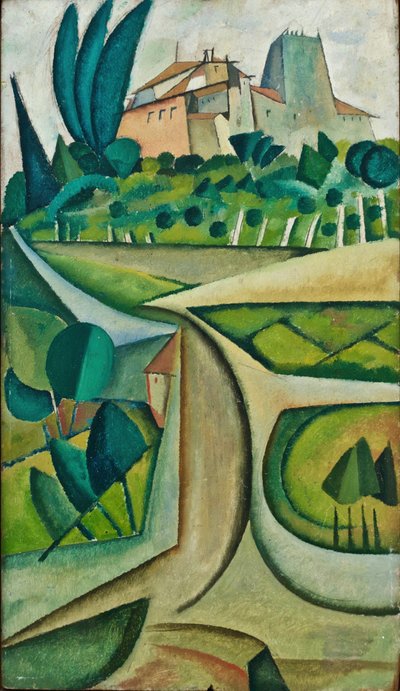 Manhufe Landskap av Amadeu de Souza-Cardoso
