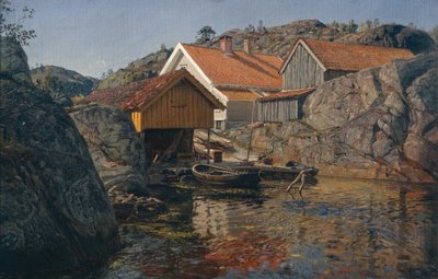 Between rocks, Mol, Nye-Hellesund av Amaldus Nielsen