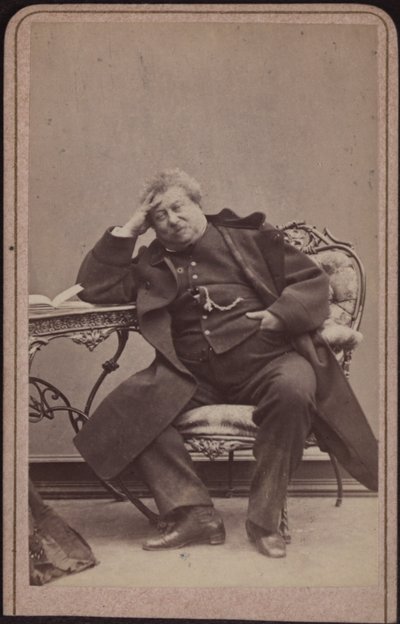 Forfatteren Alexandre Dumas far 1802-1870, ca 1868. av Amand Helm