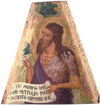 St. Johannes døperen av Ambrogio Lorenzetti