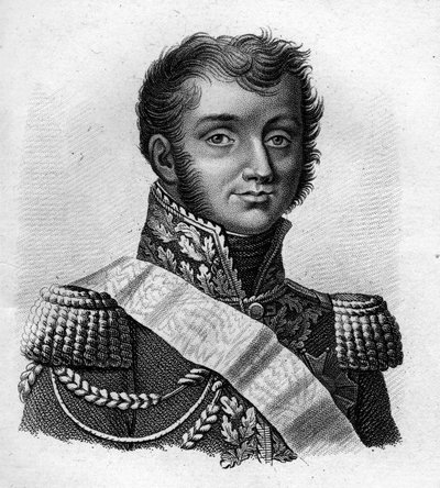 Count Henri Gatien Bertrand (1773-1844), French general.- in “Portraits des généraux français en suite les victoires et conêtes des français””. Engraved by Ambroise Tardieu in 1818. Stella Collection. av Ambroise Tardieu