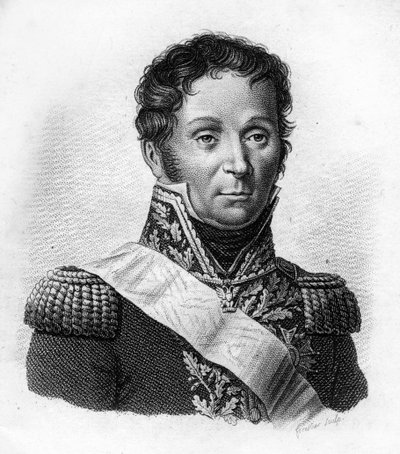 François Etienne Kellermann Fils (1770 to 1835), general of cavalry. in” Portraits of the French generals following the victories and conquests of the French””. Engraved by Ambroise Tardieu in 1818. Stella Collection. av Ambroise Tardieu