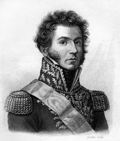 Gabriel Jean Joseph, Count Molitor Maréchal of France (1770 to 1849).- in “Portraits des généraux français en suite des victoires et conêtes des français””. Engraved by Ambroise Tardieu in 1818. Stella Collection. av Ambroise Tardieu