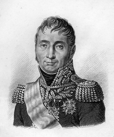 Jean Dominique COMPANS (1769-1845) - i "" Portretter av de franske generalene etter franskmennenes seire og erobringer". Gravert av Ambroise Tardieu i 1818. Stella Collection. av Ambroise Tardieu
