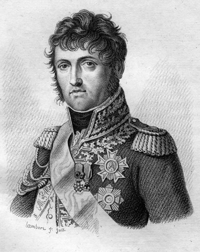 John of God Nicolas Soult, Duke of Dalmatia. Géneral puis Maréchal de France (1769 - 1851) in “” Portraits des généraux français en suite aux victoires et conquêtes des Français”” Engraved by Ambroise Tardieu in 1818. Stella Collection. av Ambroise Tardieu