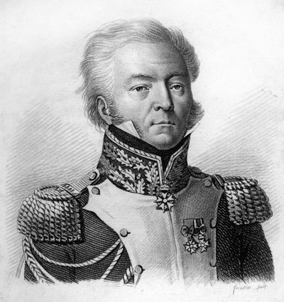 Louis Lepic General of Division (1765-1847) - in “” Portraits of the French generals following the victories and conquests of the French””. Engraved by Ambroise Tardieu in 1818. Stella Collection. av Ambroise Tardieu