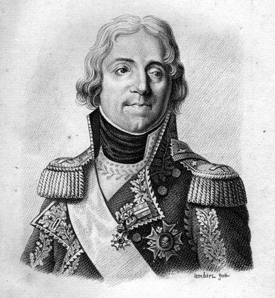 Pierre Riel, Count, then Marquis de Beurnonville Maréchal de France (1752 to 1821) - in “Portraits des généraux français en suite les victoires et conquêtes des Français””. Engraved by Ambroise Tardieu in 1818. Stella Collection. av Ambroise Tardieu