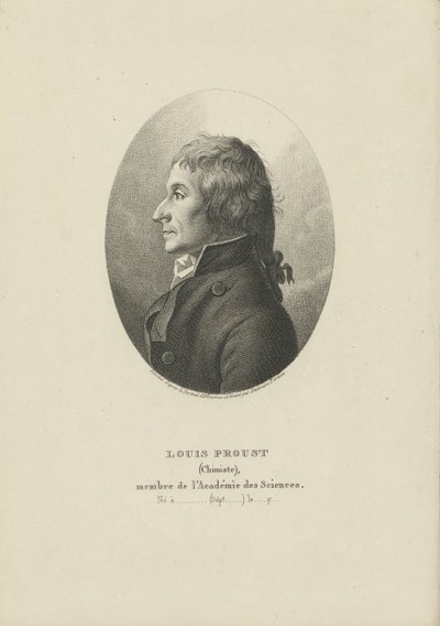 Portrett av Joseph Louis Proust 1754-1826, ca. 1800. av Ambroise Tardieu