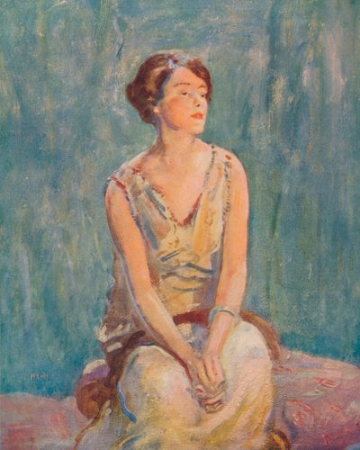 Et portrett, c1922, c1932 av Ambrose McEvoy