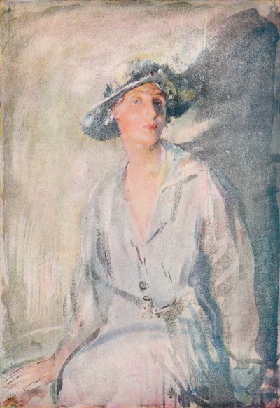 Lady Sybil Smith, c1800-tallet av Ambrose McEvoy