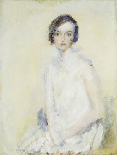 Frøken Winifred Barnes, av Ambrose McEvoy