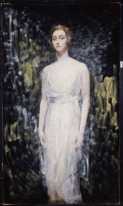 Portrett av en dame av Ambrose McEvoy
