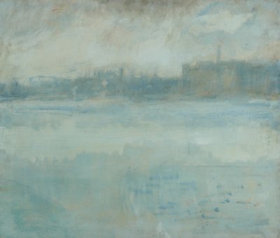 Themsen fra kunstnerens hus i Grosvenor Road av Ambrose McEvoy