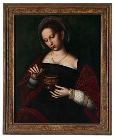 Mary Magdalene (olje på lerret) av Ambrosius Benson