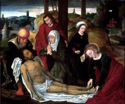 Klagesangen over den døde Kristus av Ambrosius Benson