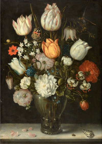 Blomster, ca. 1608 (maleri) av Ambrosius the Elder Bosschaert