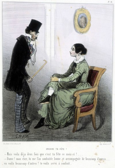 - i "" Madeleines"" av Cham, v.1870-1880 av Amédée de Noé