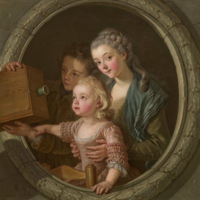 Camera Obscura, 1764. av Amédée van Loo