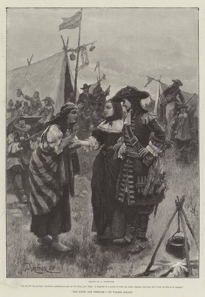 For Faith and Freedom, av Walter Besant av Amedee Forestier