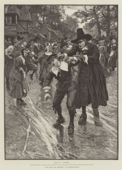 For Faith and Freedom, av Walter Besant av Amedee Forestier