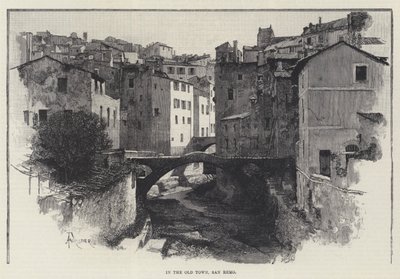 I gamlebyen, San Remo av Amedee Forestier