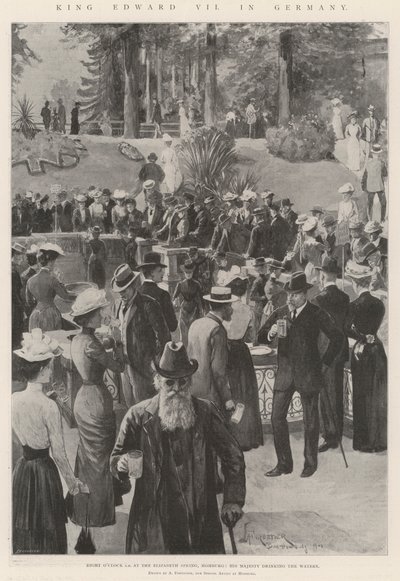 Kong Edward VII i Tyskland av Amedee Forestier