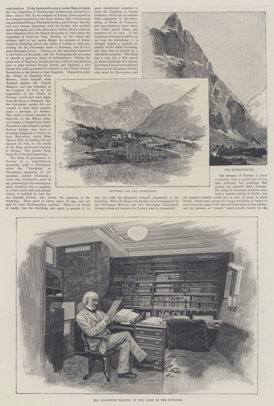 Solstrålen i Norge, av Lady Brassey av Amedee Forestier