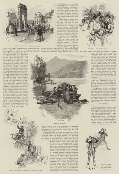The Tramp Abroad Again, av Mark Twain av Amedee Forestier