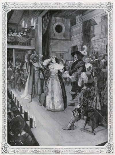 Kvinner dukker opp på scenen for første gang: Othello, produsert i desember 1660 av Amedee Forestier