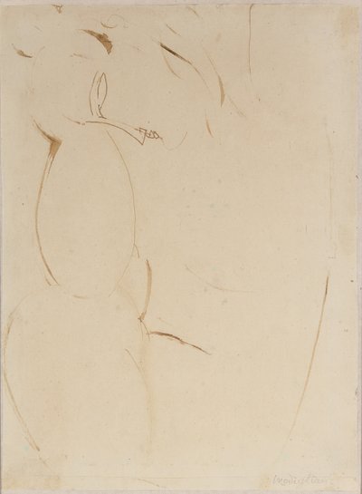 Cariatide av Amedeo Modigliani