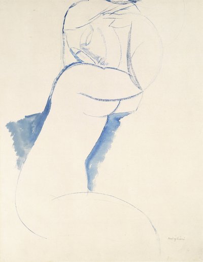 Caryatide, ca. 1913 av Amedeo Modigliani