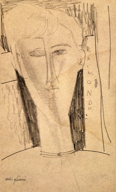 Hode - Raimondo av Amedeo Modigliani