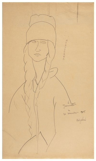 Jeanne Hebuterne av Amedeo Modigliani