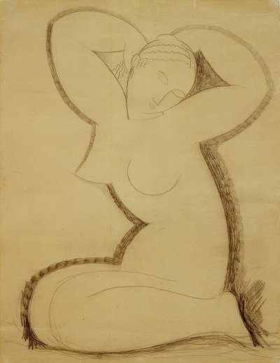 fremdriftsplan av Amedeo Modigliani