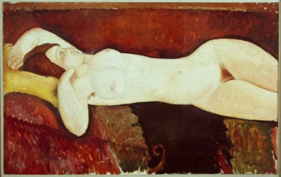 Liggende naken - Le Grand Nu av Amedeo Modigliani