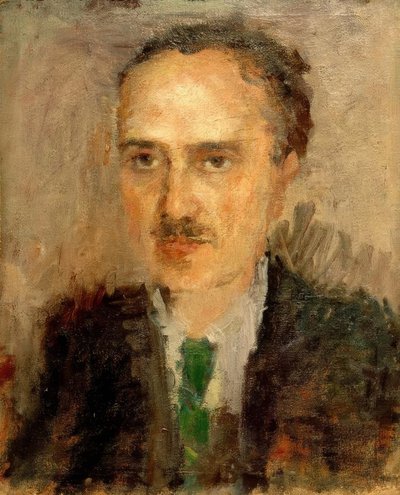 Mann med bart av Amedeo Modigliani