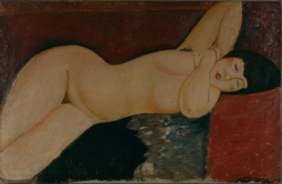 Liggende naken av Amedeo Modigliani