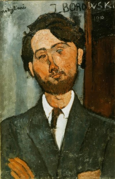 Portrett av Leopold Zborowski av Amedeo Modigliani