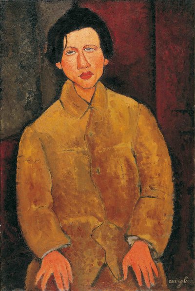 Portrett av Chaim Soutine 1893-1943 av Amedeo Modigliani
