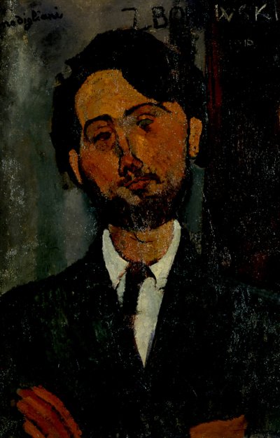 Portrett av Léopold Zborowski, 1916 av Amedeo Modigliani