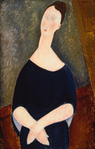Portrait of Lumia, c.1918 (oil on canvas)   1315744   no       norwegian Successfully Translated  Original: Place de Meir at Antwerp, 1797. Translat: Place de Meir at Antwerp, 1797. 1199261 no norwegian Successfully Translated Original: Harley 4431 volume  av Amedeo Modigliani