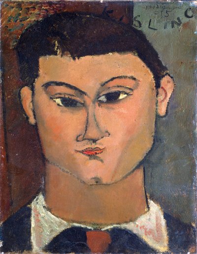 Portrett av maleren Miose Kisling av Amedeo Modigliani