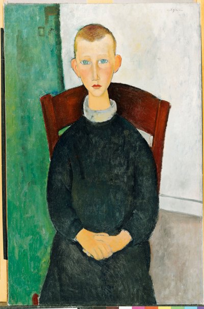 Vaktmesterens sønn, 1918 av Amedeo Modigliani