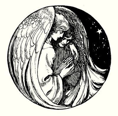 Tittelsideillustrasjon for Allegories av Frederic W Farrar (gravering) av Amelia M. (attr.to) Bowerley or Bauerle