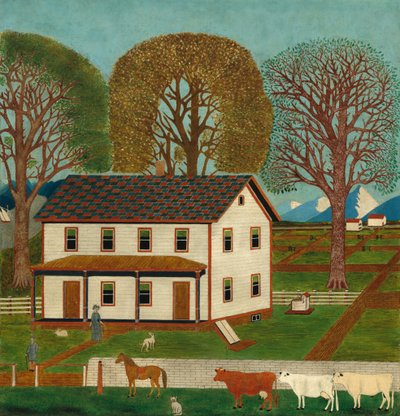 Våningshus i Mahantango Valley av American 19th Century