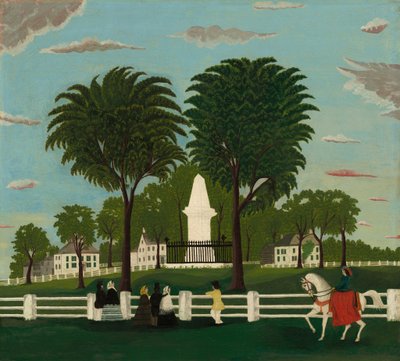 Lexington Battle Monument av American 19th Century